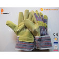 Pig Split Leather Work Gloves with CE (DLP503)